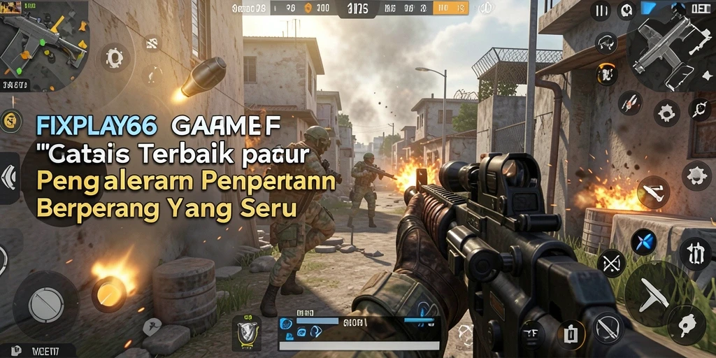 Screenshot FIXPLAY666 menunjukkan aksi tembak-menembak yang seru dan grafis yang memukau.