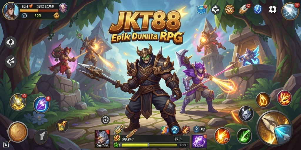 Gameplay seru JKT88 dalam dunia RPG yang menantang.