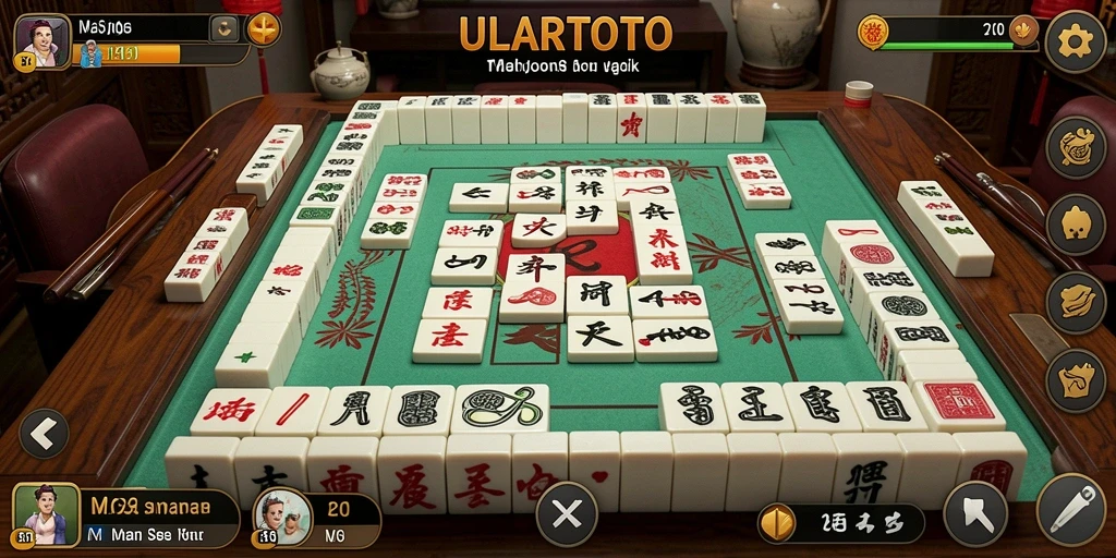 Tampilan gameplay ULARTOTO yang menarik dan penuh warna.